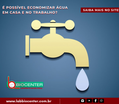 #Dicas: É possível economizar água em casa e no trabalho?