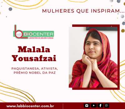 Mulheres que inspiram #3 - Malala Yousafzai